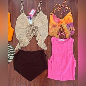 Summer tops bundle - Includes 8 tops